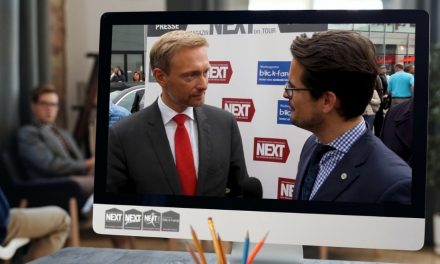 Interview Christian Lindner Bundesvorsitzender FDP