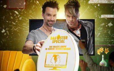Die Ehrlich Brothers kehren Ostern mit neuer Streamingshow zurück in Deutschlands Wohnzimmer! – Verlosung ist beendet – Bitte nicht mehr teilnehmen!