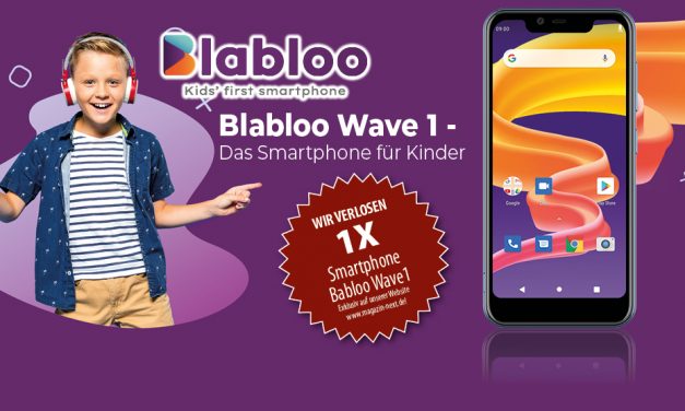Verlosung: Blabloo Wave 1 – Das Smartphone für Kinder – Verlosung ist beendet – Bitte nicht mehr teilnehmen!