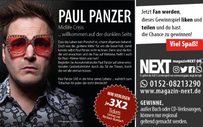 PAUL PANZER Midlife Crisis – Verlosung ist beendet – Bitte nicht mehr teilnehmen!