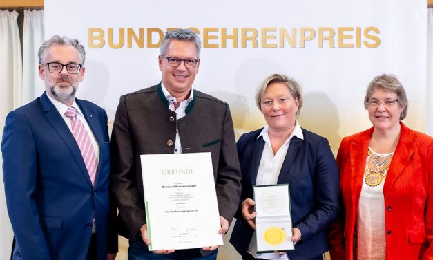 Bundesehrenpreis in Gold für Birkenhof-Brennerei