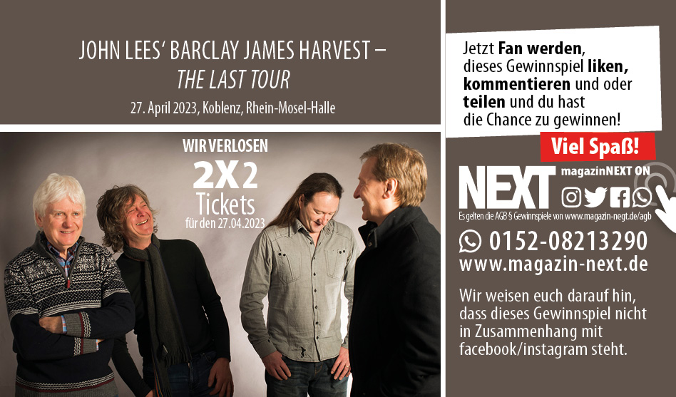 John Lees Barclay James Harvest – The Last Tour Konzerttickets