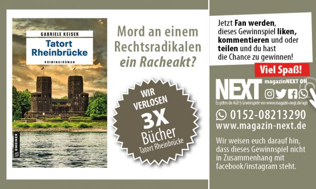 Verlosung Buch Tatort Rheinbrücke, von Gabi Keiser