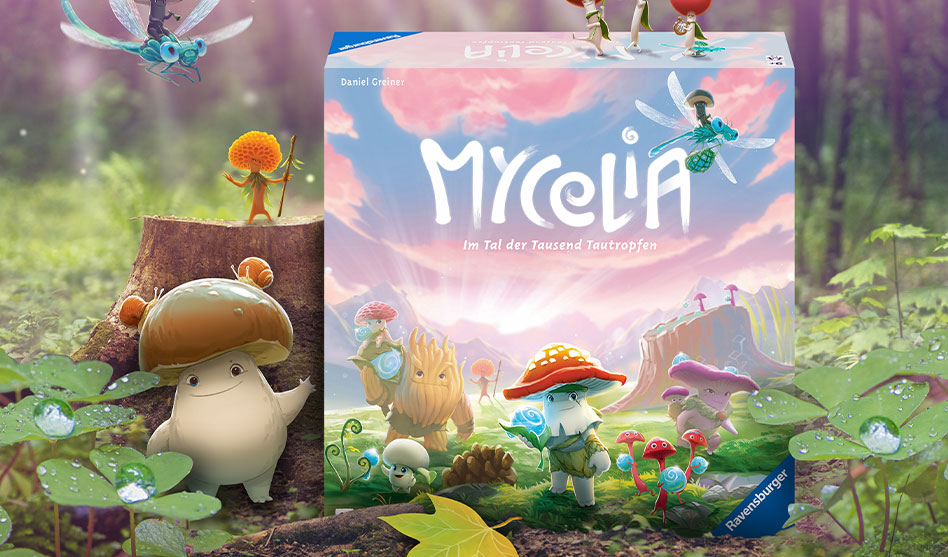 Mycelia – ein tautastisches Deckbau-Spiel für die ganze Familie