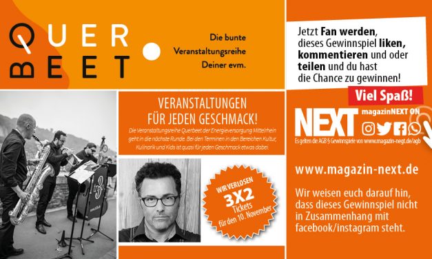 Verlosung Queerbeet: Die bunte Veranstaltungsreihe deiner evm am 10.11.2023
