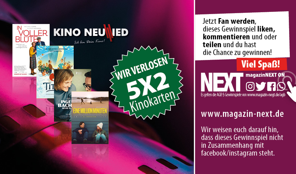 Verlosung Kinokarten Für Den Aktuellen Top Film Im Kino Neuwied Magazin Next Koblenz