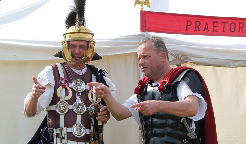 Limesfest Hillscheid am Turm und im römischen Garten