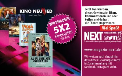 Verlosung, Kino Neuwied – aktueller Top-Film: All das Ungesagte zwischen uns