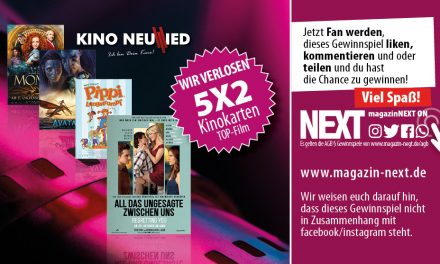 Verlosung, Kino Neuwied – aktueller Top-Film: All das Ungesagte zwischen uns