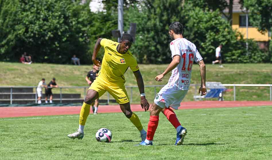 TuS Koblenz im Stadion Oberwerth siegreich