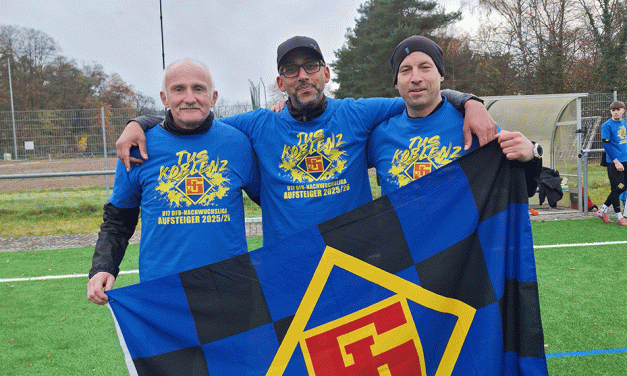 Ein Traum wird wahr: U17 der TuS Koblenz steigt in Deutschlands höchste Jugendspielklasse auf