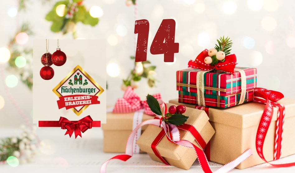14.12. Adventskalender – TAG 14 – Hachenburger – Schon in Partystimmung?