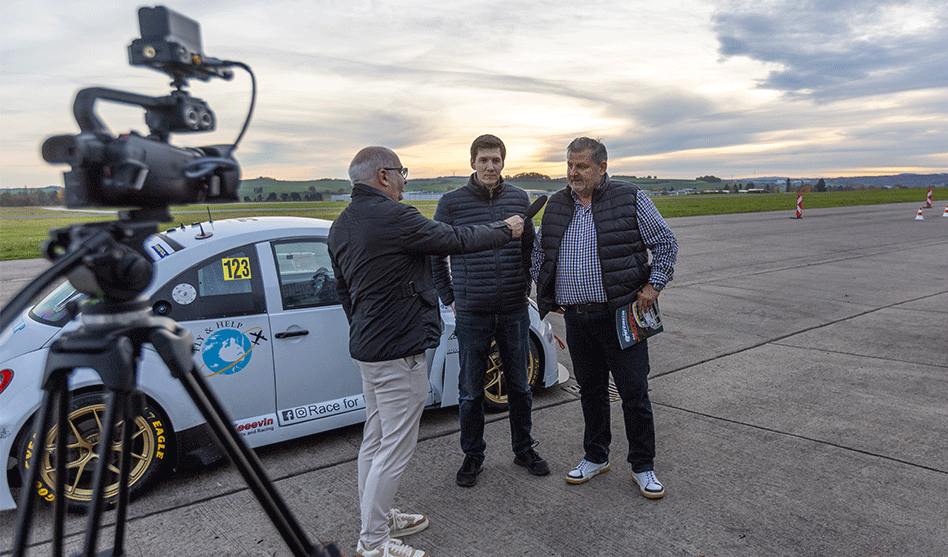 Testtag mit dem Beetle RSR auf dem Flugplatzgelände Mendig