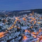 Winterromantik im Erzgebirge – Wenn die Berge in warmem Licht erstrahlen