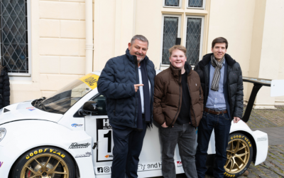 Ein besonderer Auftritt des Beetle-Rennwagens