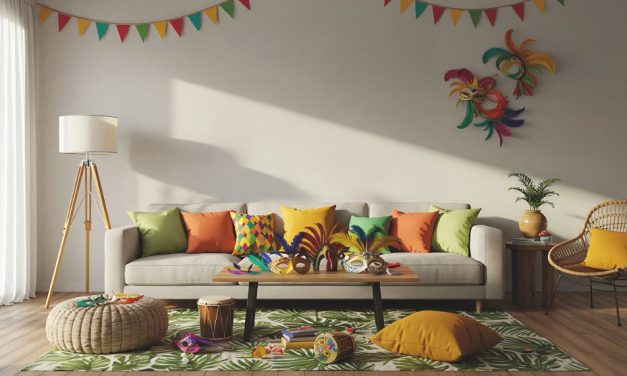 Bunt statt grau: Karneval bringt Farbe in die eigenen vier Wände