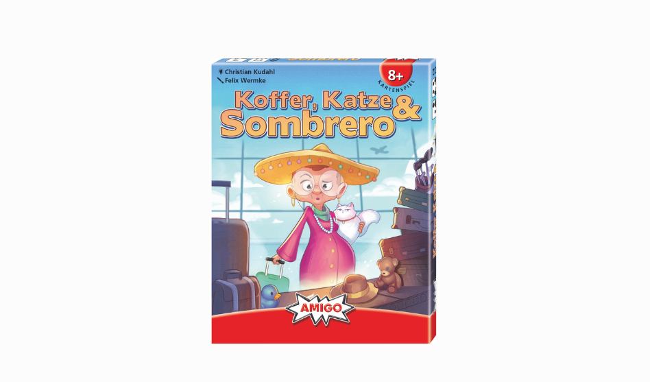 Spieleneuheit Koffer, Katze & Sombrero – Urlaub vorbei, alles dabei?