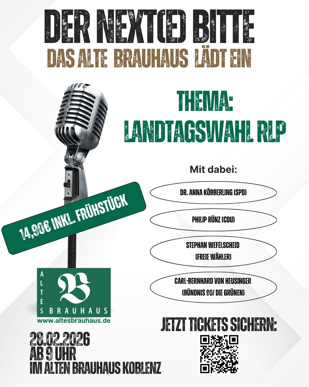 Frühstücks talkshow Landtagswahl Rheinland-Pfalz