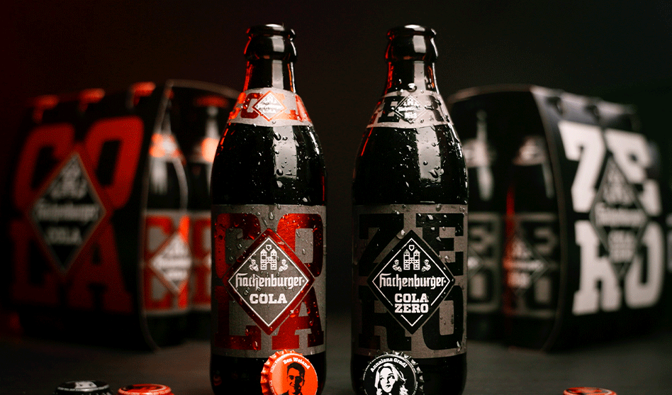 Hachenburger Cola & Cola Zero: Von über 1.000 Verkostern erschaffen – mit den persönlichsten Kronkorken Deutschlands verschlossen