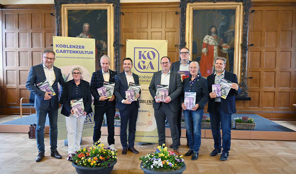 Koblenzer Gartenkultur startet am 26. April mit großer Saisoneröffnung