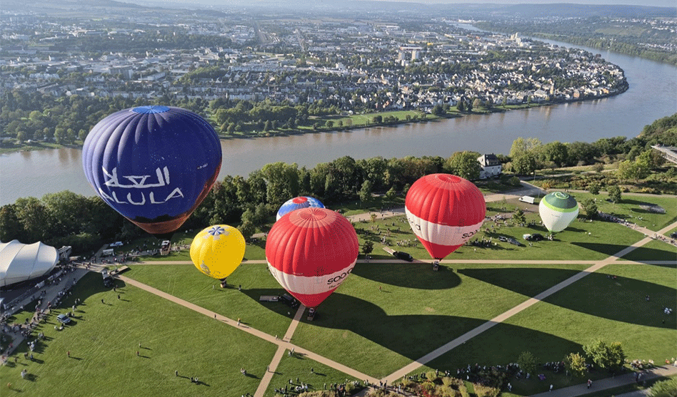 Ballonfrühling in Koblenz