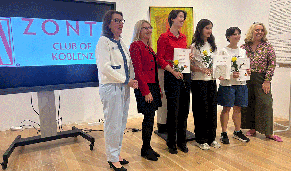 Lea Klein erhält ersten Young Women in Leadership Award des Zonta Clubs Koblenz