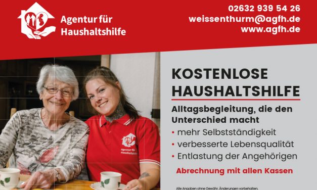 Entlastung im Alltag für Senioren