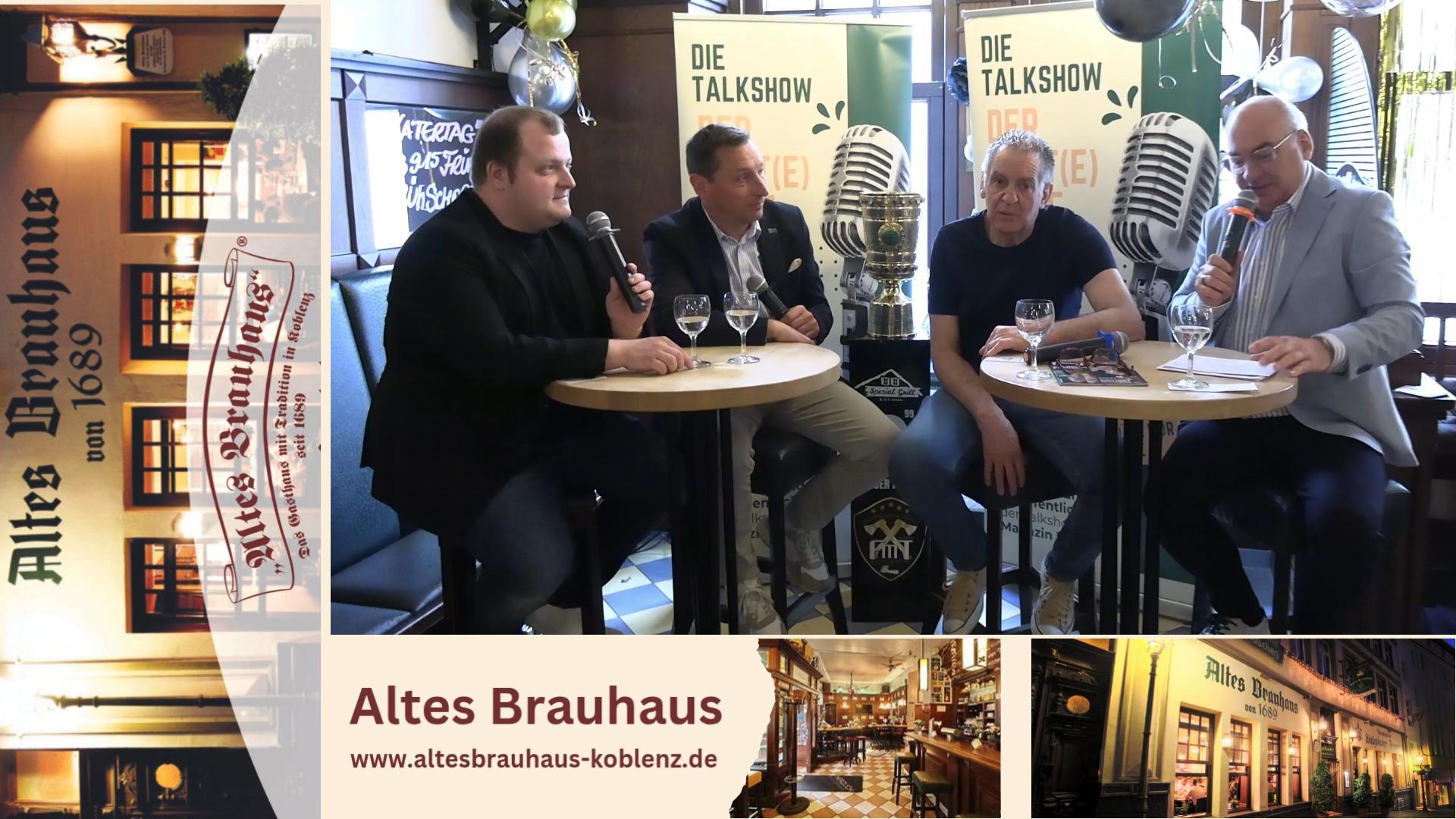 Der NEXT(e) bitte Talkshow Das Alte Brauhaus lädt ein zum Benefiz-Fußballspiel