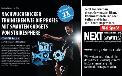 Verlosung, Counter Ball – smarter Fußball von Strikesphere