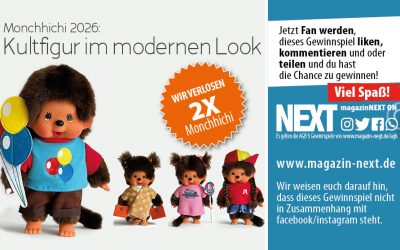 Verlosung, Monchhichi 2026 – Kultfigur im modernen Look