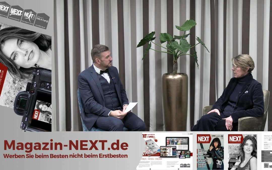 Coverstory mit Fernsehmoderatorin Bettina Böttinger