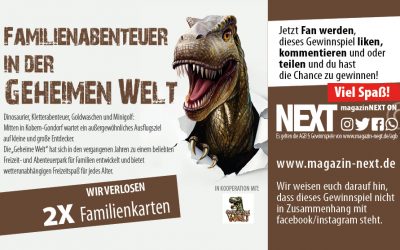 Verlosung, Geheime Welt – Familienabenteuer