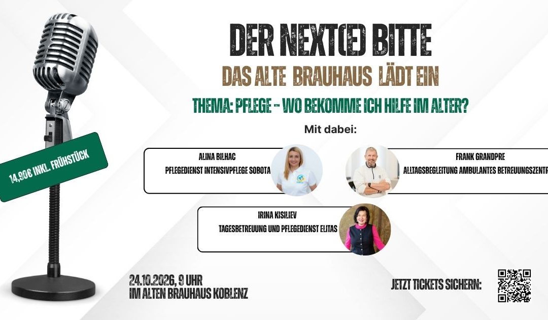 Pflege – wo bekomme ich Hilfe im Alter?