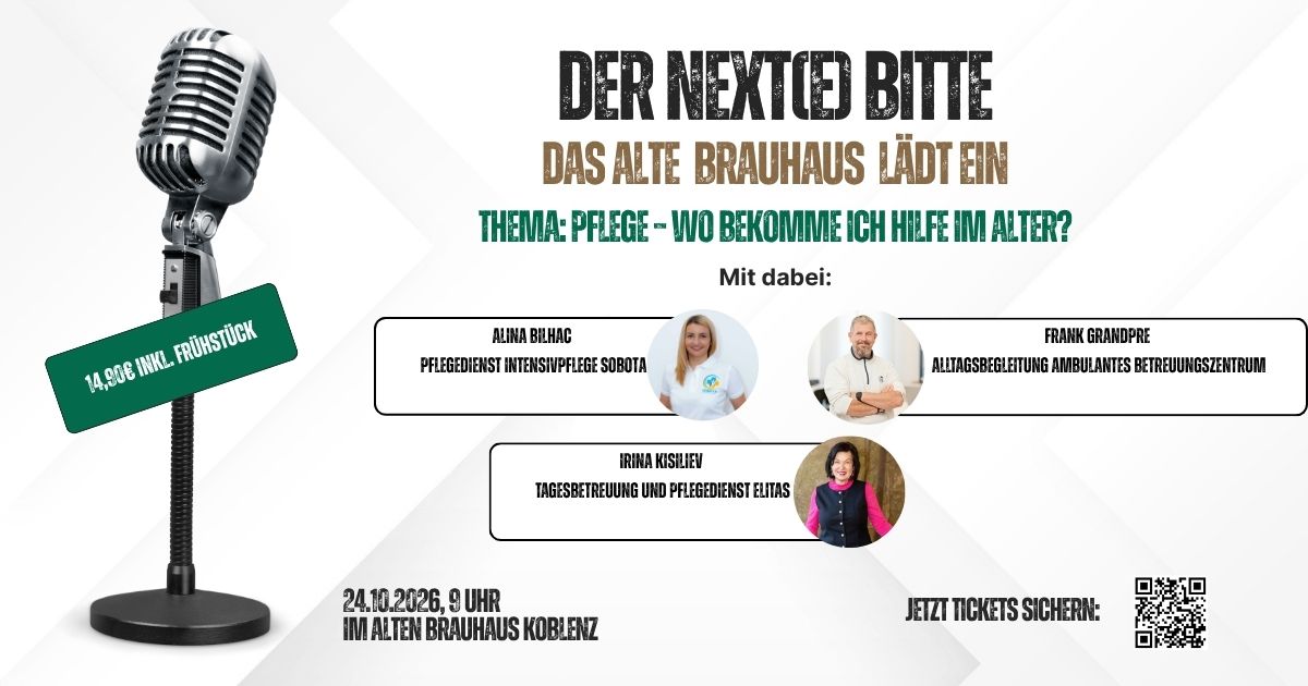 Pflege – wo bekomme ich Hilfe im Alter?